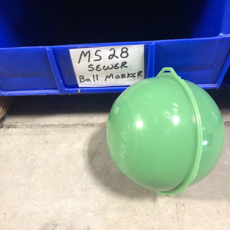 SEWER MARKER BALL Archives Englewood Water District